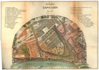 План Саратова 1903 года
